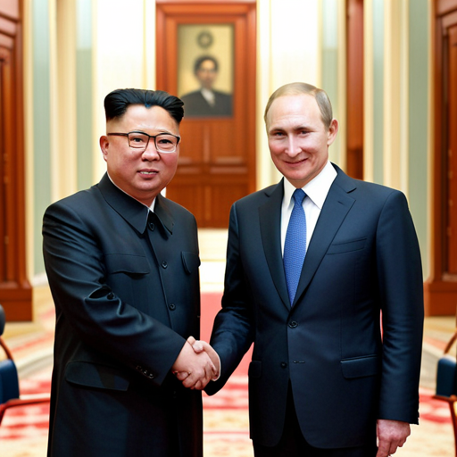 North Korean Leader Kim Jong Un Plans to Meet Russian President Putin to Discuss Potential Weapons Deal